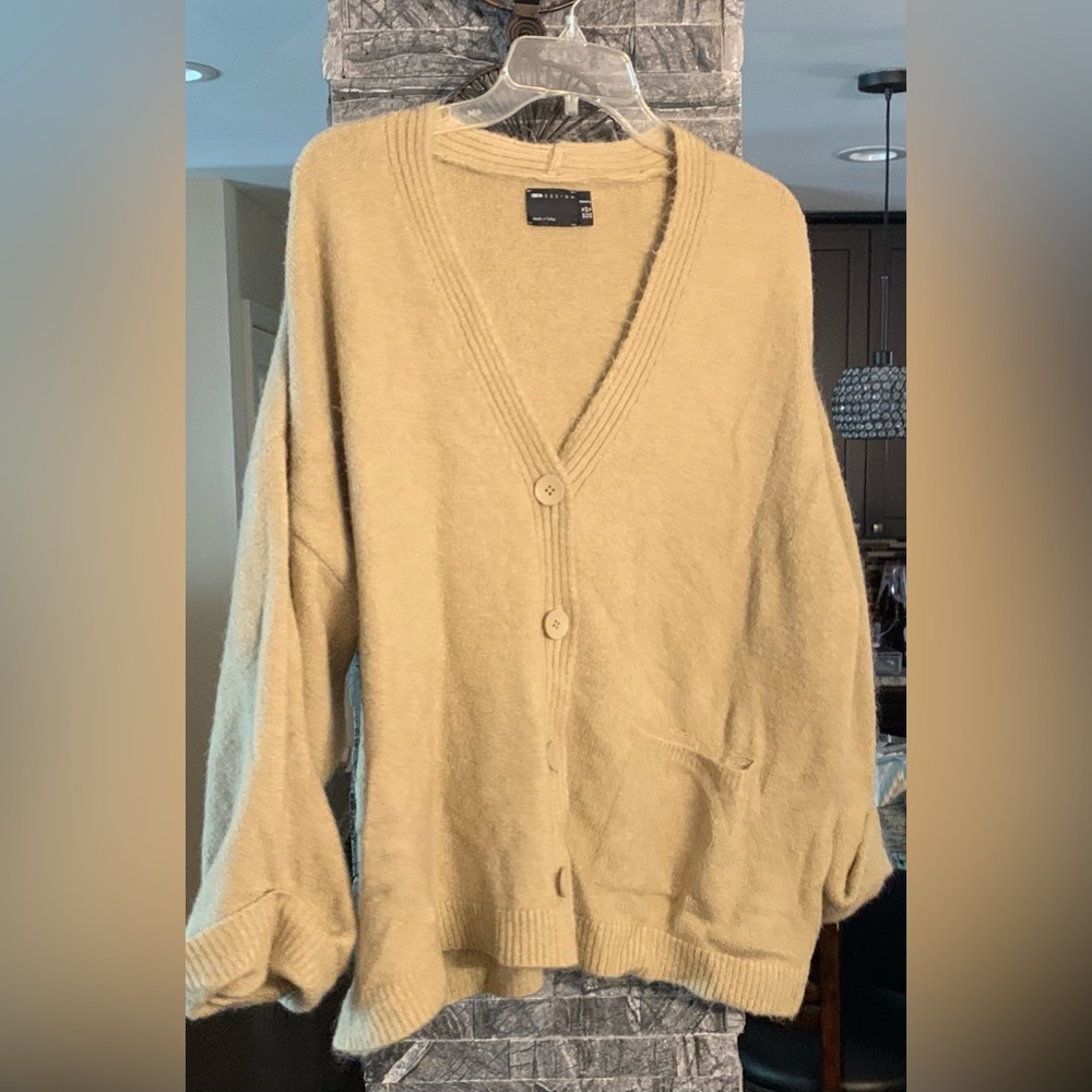 ASOS maternity sweater size 12 Tan